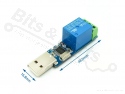 Relais met USB-aansturing LCUS-1  (enkelvoudig)